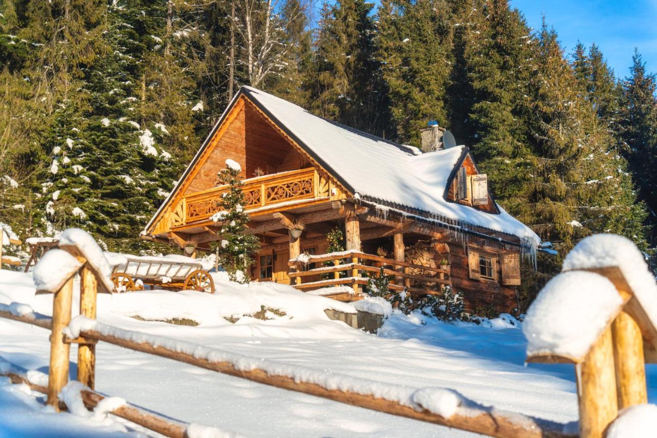 Lesna Bacowka Villa Nowy Targ Bagian luar foto