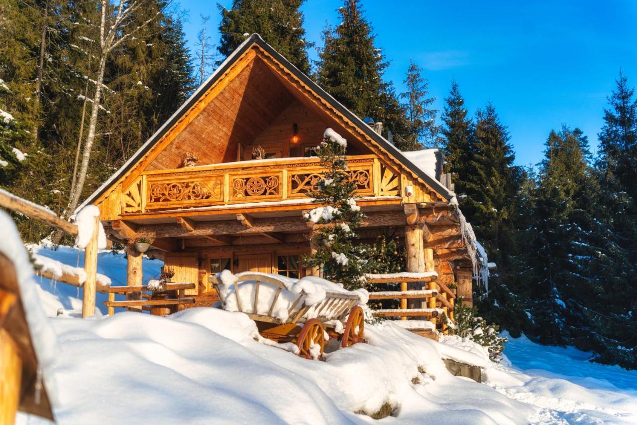Lesna Bacowka Villa Nowy Targ Bagian luar foto