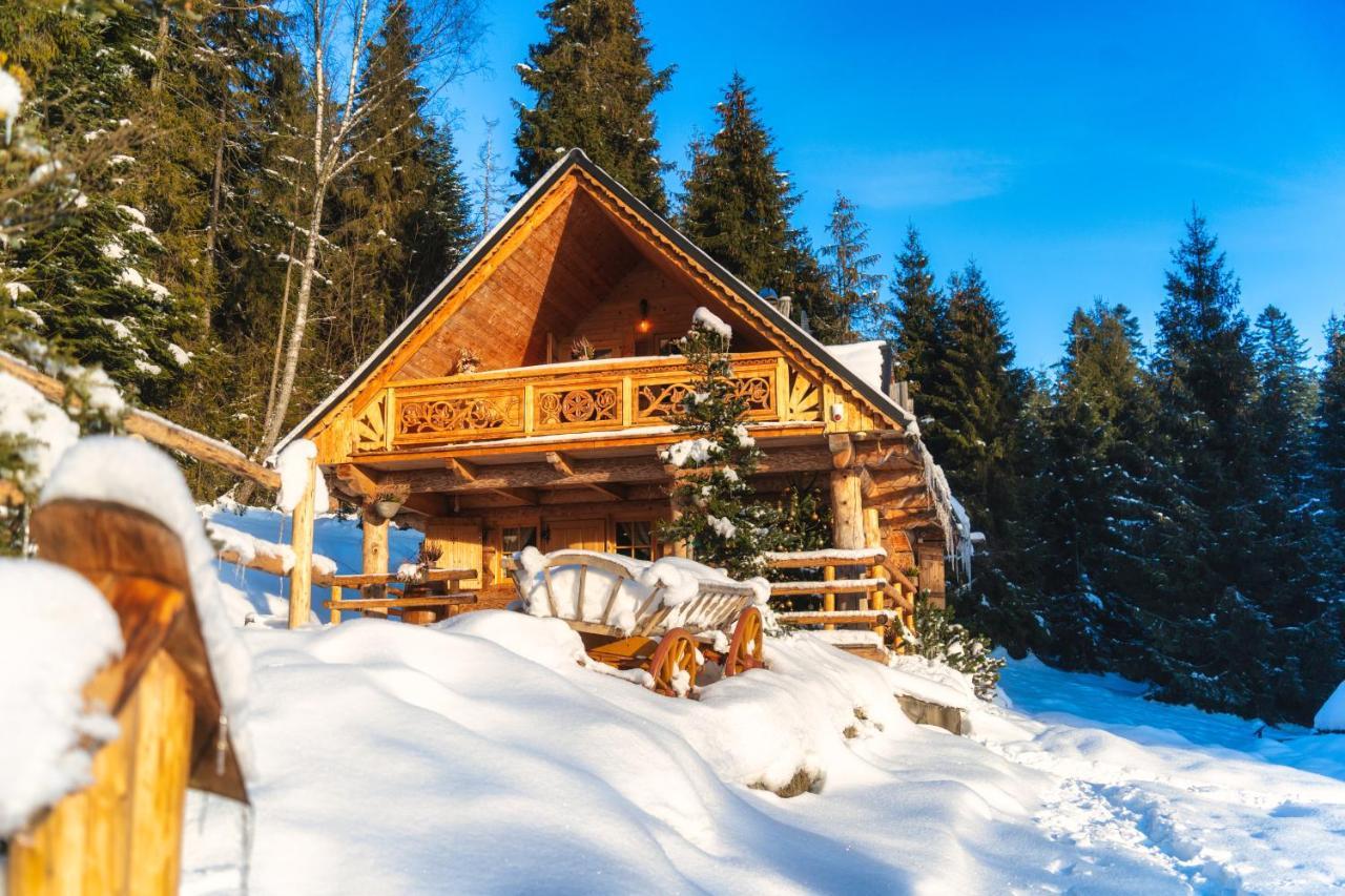 Lesna Bacowka Villa Nowy Targ Bagian luar foto