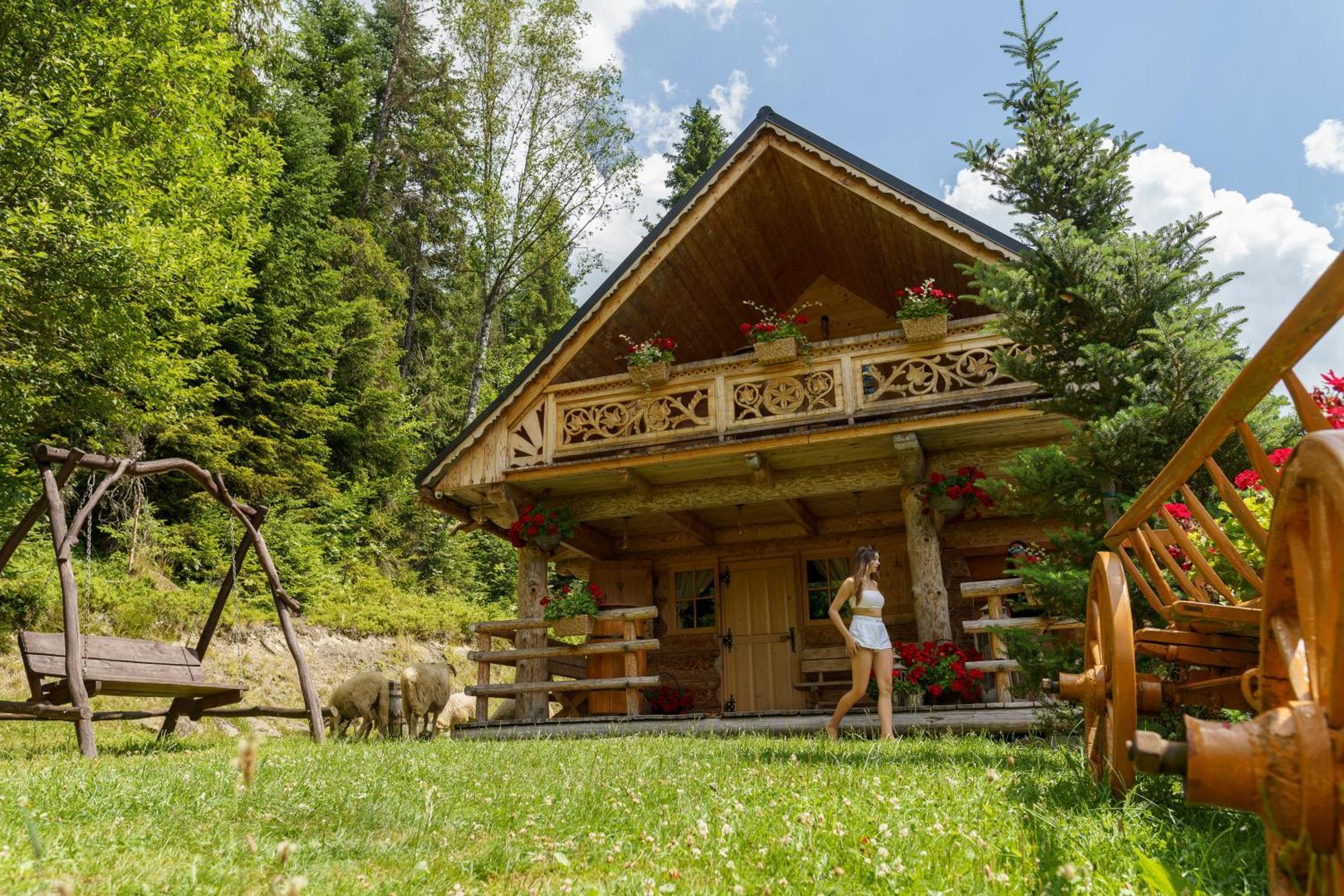 Lesna Bacowka Villa Nowy Targ Bagian luar foto