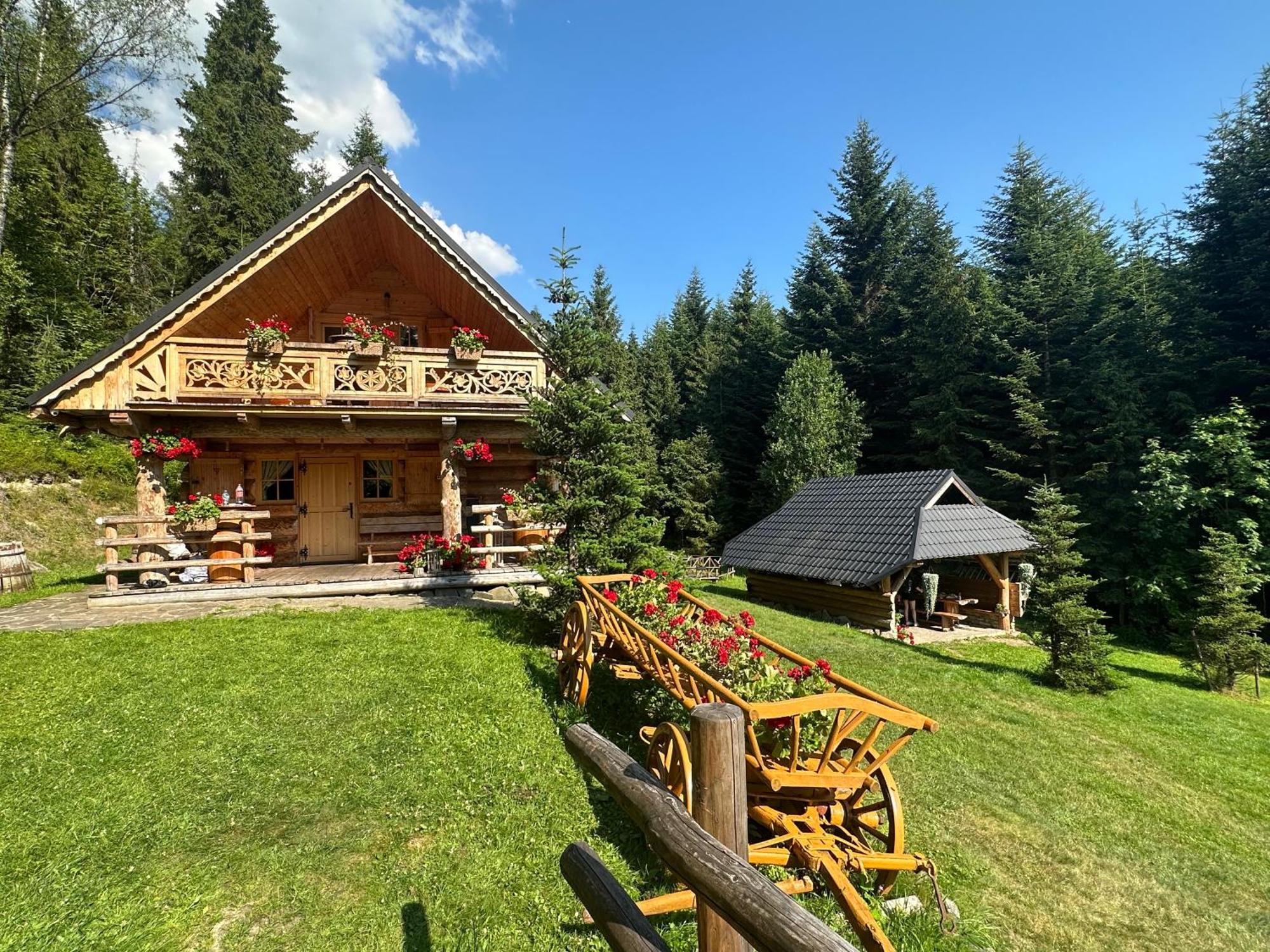 Lesna Bacowka Villa Nowy Targ Bagian luar foto