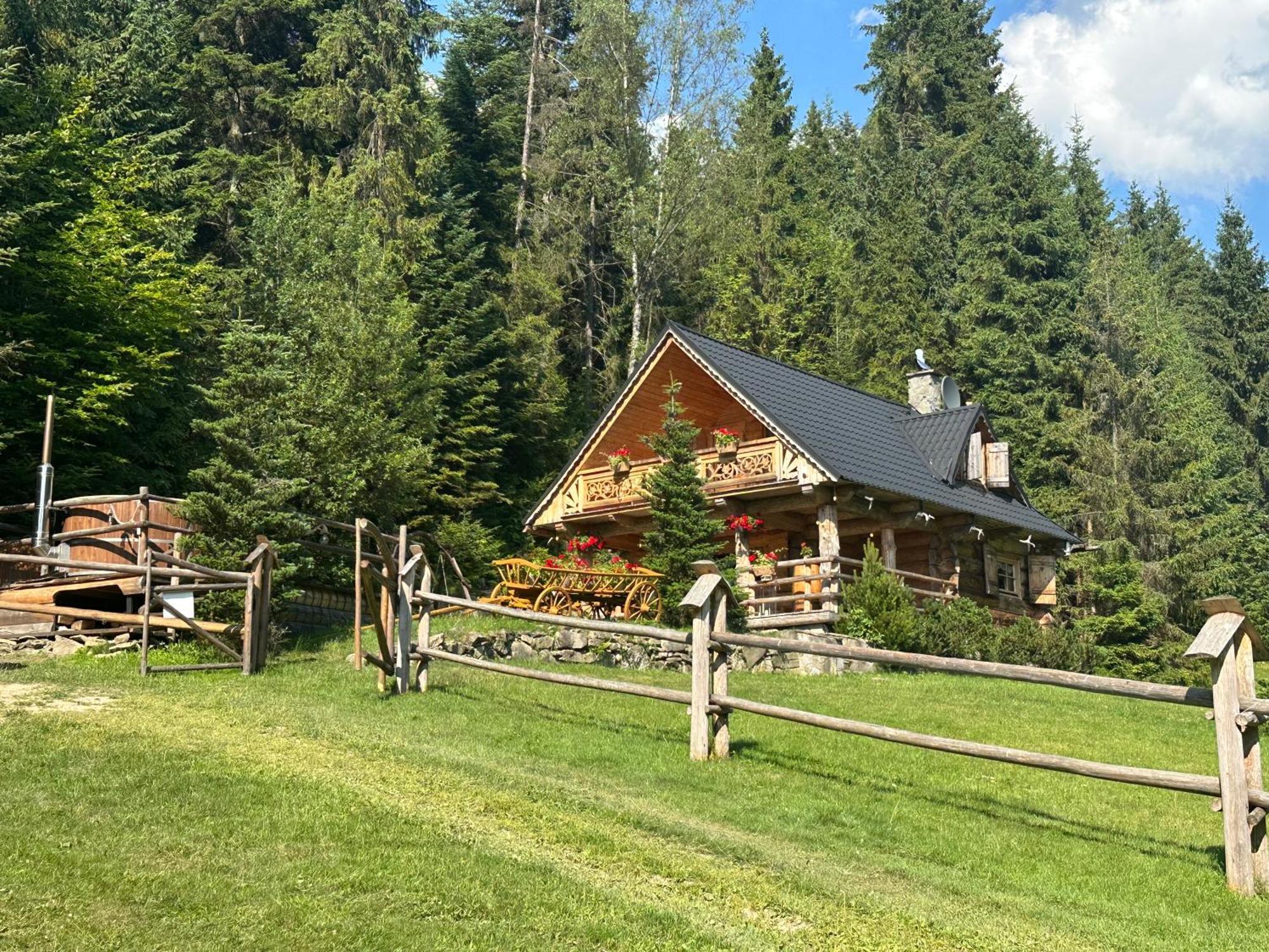 Lesna Bacowka Villa Nowy Targ Bagian luar foto