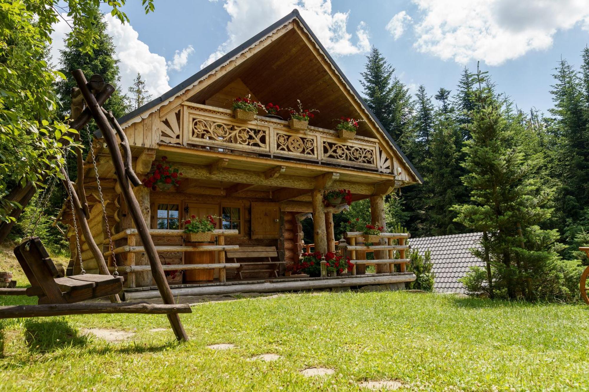 Lesna Bacowka Villa Nowy Targ Bagian luar foto
