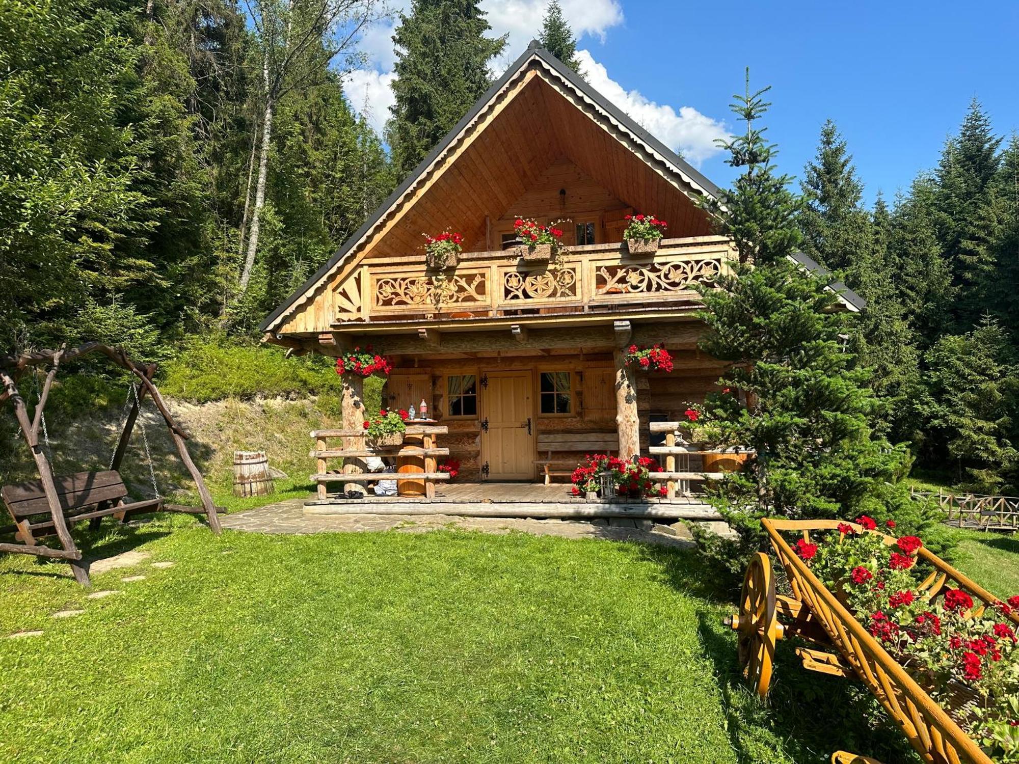 Lesna Bacowka Villa Nowy Targ Bagian luar foto